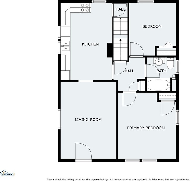 947 Pine St, Ambridge, PA 15003 - room layout