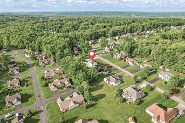 1523 Lori Ln, Hermitage, PA 16148 - aerial view of property's location featuring a forest