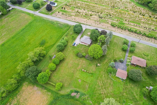 128 Wise Rd, City Of But Se, PA 16002 - aerial overview of property's location with rural landscape and large plots for crops