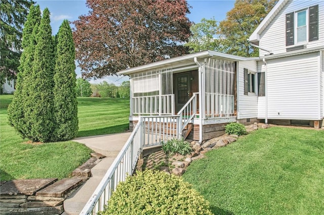 601 Depot St, Jamestown, PA 16134 - view of green lawn