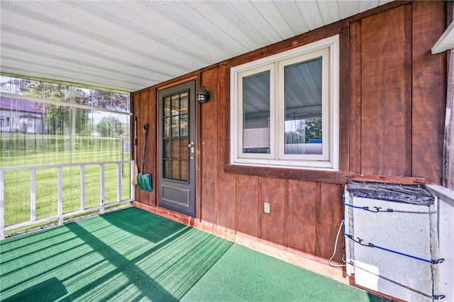 601 Depot St, Jamestown, PA 16134 - unfurnished sunroom featuring plenty of natural light