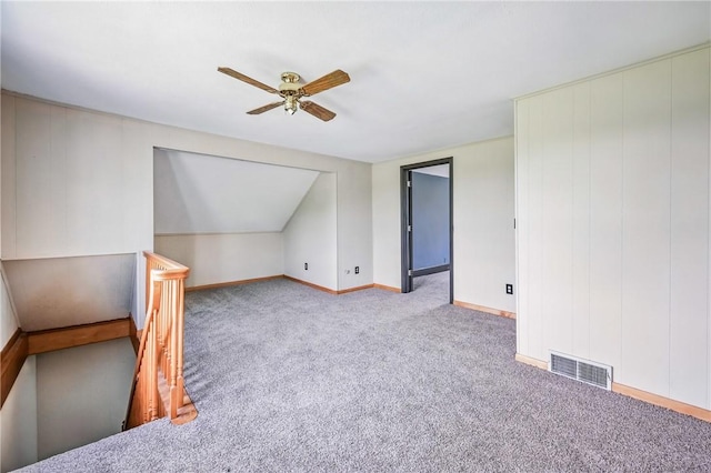 13035 State Highway 618, Conneaut Lake Cra, PA 16316 - bonus room featuring ceiling fan, carpet floors, and baseboards