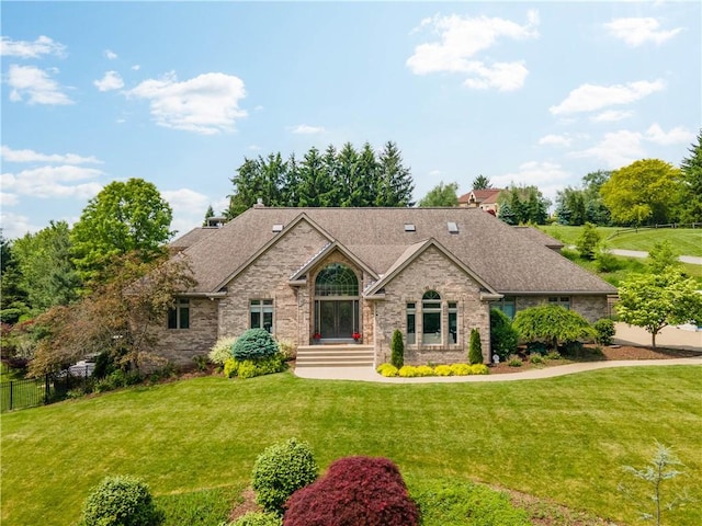 323 Snowberry Cir, Peters Twp, PA 15367 - view of front of home featuring brick siding and a shingled roof