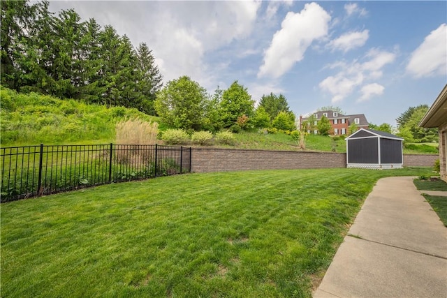 323 Snowberry Cir, Peters Twp, PA 15367 - view of yard with an outdoor structure