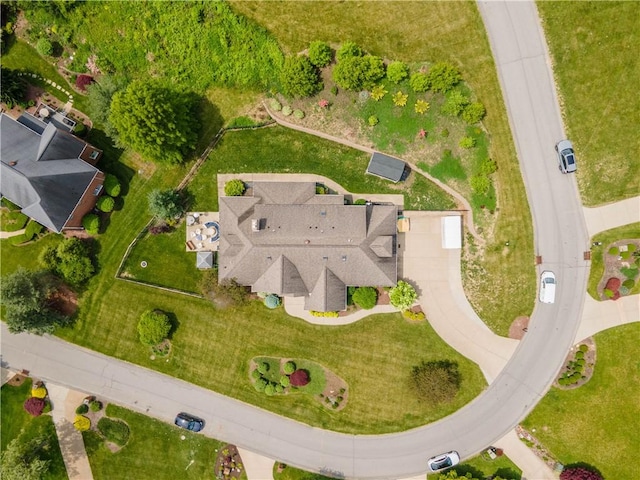 323 Snowberry Cir, Peters Twp, PA 15367 - aerial view