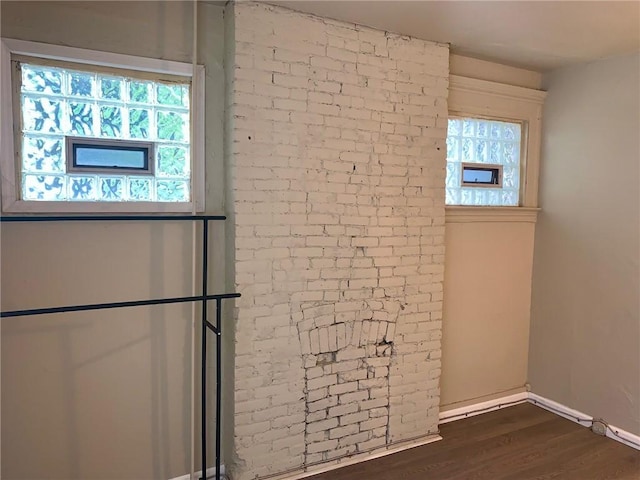 601 N Ave, Wilkinsburg, PA 15221 - detailed view of wood finished floors and baseboards