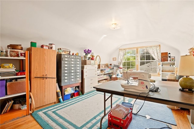 865 W Sanner St, Somerset Boro, PA 15501 - office with wood finished floors and lofted ceiling