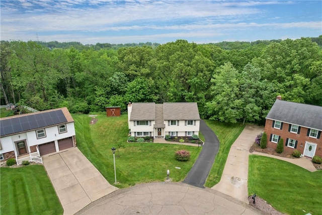 15 Fawnridge Dr, Robinson Twp Nwa, PA 15136 - view of subject property with a forest