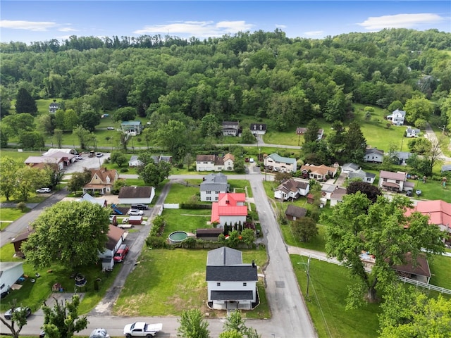 103 Depot St, Midway, PA 15060 - aerial view of property and surrounding area featuring nearby suburban area and a forest