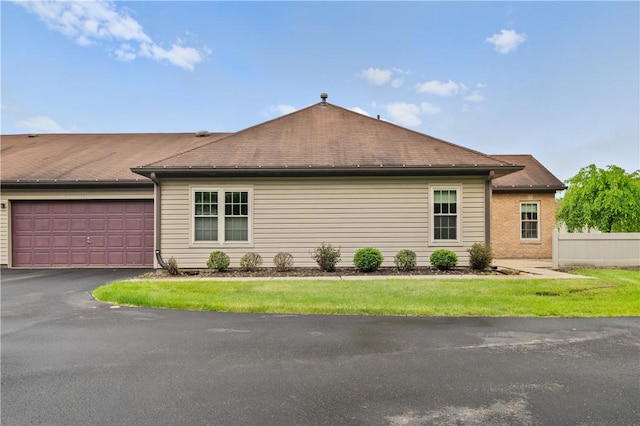 22 Ashford Dr, Cranberry Twp, PA 16066 - view of property exterior with driveway and a garage