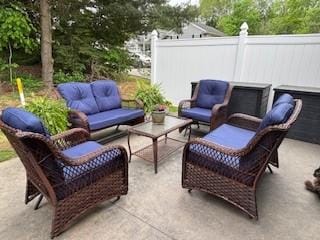 518 Equestrian Way, Mount Pleasant Twp Wml, PA 15666 - view of patio featuring outdoor lounge area