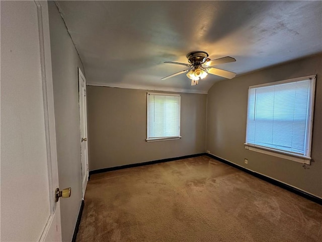 2310 Delaware Ave, New Castle/2Nd, PA 16105 - spare room featuring carpet floors, ceiling fan, and baseboards