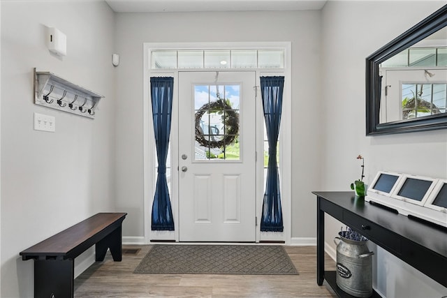 3005 Sir Charles Dr, Cecil, PA 15057 - entryway featuring wood finished floors and baseboards