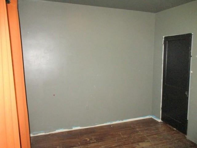 1528 Beaver Rd, Ambridge, PA 15003 - unfurnished room with dark wood-style floors and baseboards