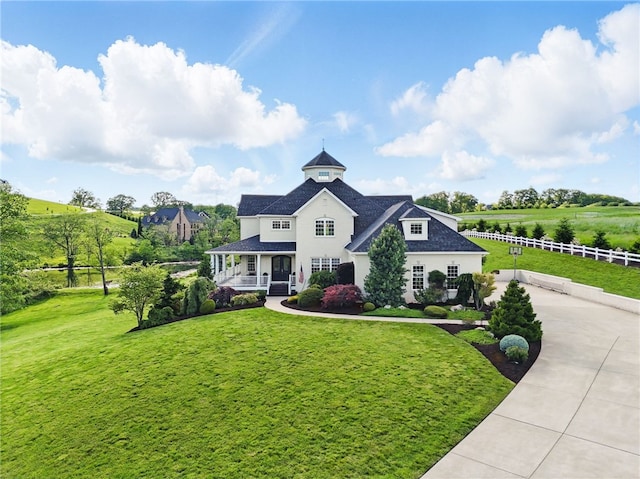 506 Villa Dr, Peters Twp, PA 15367 - view of front of house with a porch and driveway