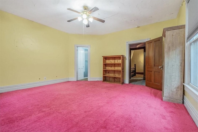 5 Rio Vista St, West Newton, PA 15089 - unfurnished bedroom with carpet flooring, baseboards, and a ceiling fan