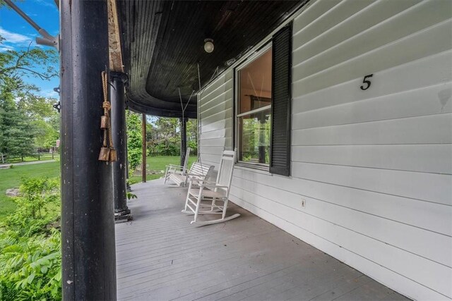 5 Rio Vista St, West Newton, PA 15089 - view of wooden porch