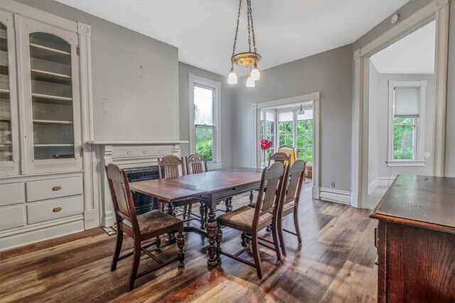 5 Rio Vista St, West Newton, PA 15089 - dining area featuring wood finished floors, baseboards, and a baseboard heating unit