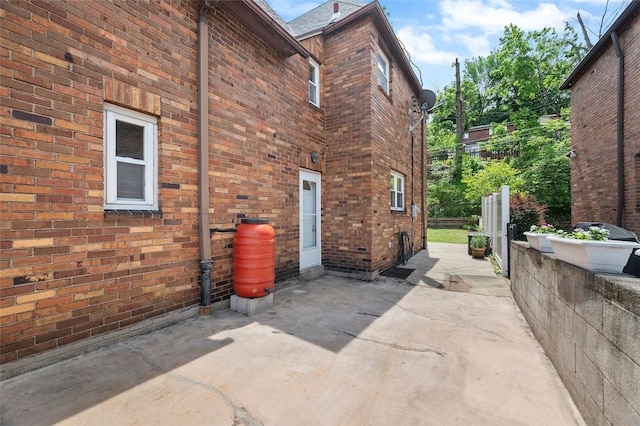 3983 Beechwood Blvd, Squirrel Hill, PA 15217 - view of home's exterior with brick siding and a patio