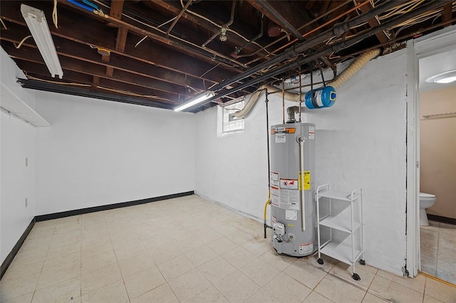 3983 Beechwood Blvd, Squirrel Hill, PA 15217 - below grade area featuring water heater