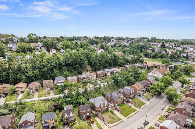 3983 Beechwood Blvd, Squirrel Hill, PA 15217 - aerial overview of property's location featuring nearby suburban area