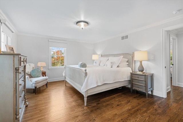 22 Woodland Rd, Edgeworth, PA 15143 - bedroom with crown molding, wood finished floors, and baseboards
