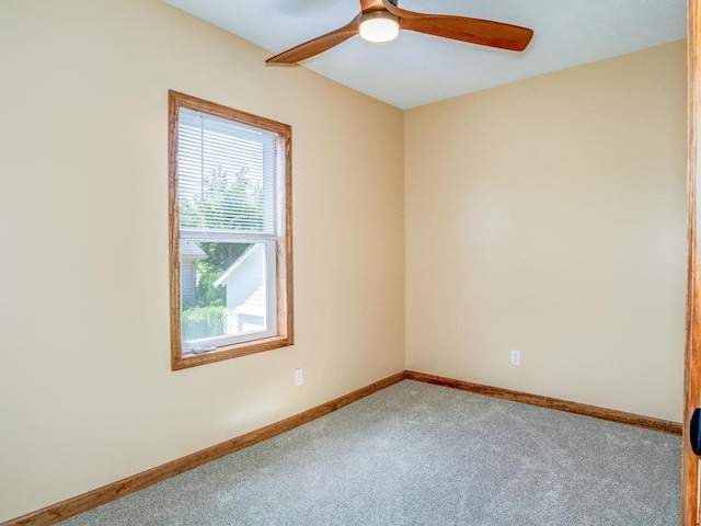 28 Line Ave, Ellwood City Law, PA 16117 - carpeted spare room with ceiling fan and baseboards