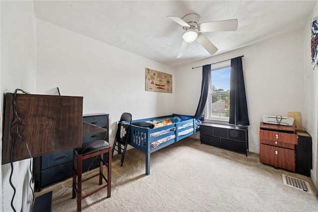 121 N Lehigh St, Munhall, PA 15120 - bedroom with carpet floors and ceiling fan