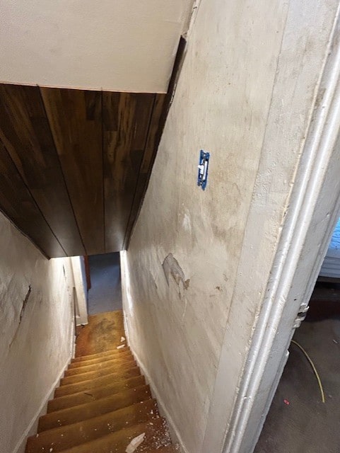1318 Macarthur Dr, West Deer, PA 15076 - staircase featuring hardwood / wood-style floors