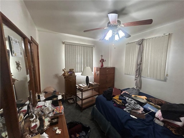 217 Meadow Ave, Charleroi Boro, PA 15022 - bedroom featuring carpet flooring and ceiling fan