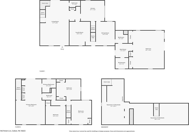 146 Peters Ln, Winfield Twp, PA 16023 - property floor plan