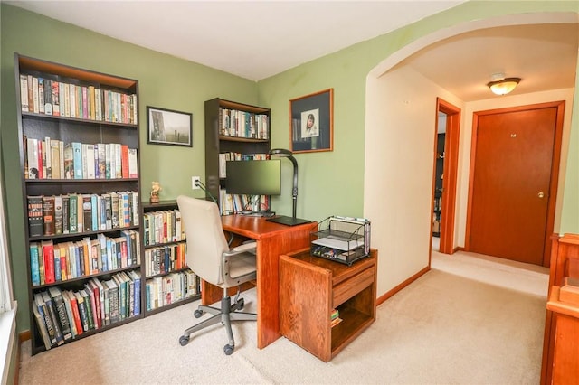 1265 Slippery Rock Rd, Liberty Twp, PA 16057 - carpeted office featuring arched walkways