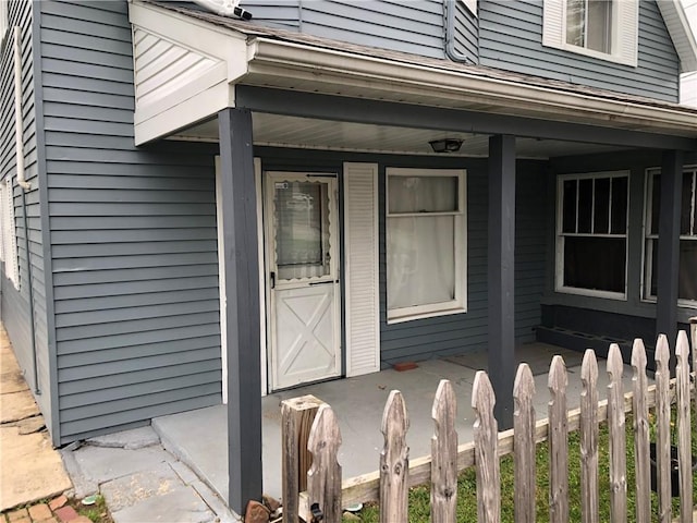 1 S Main St, Fairchance, PA 15437 - doorway to property with a porch