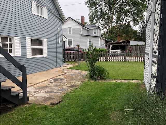 1 S Main St, Fairchance, PA 15437 - view of yard with a patio