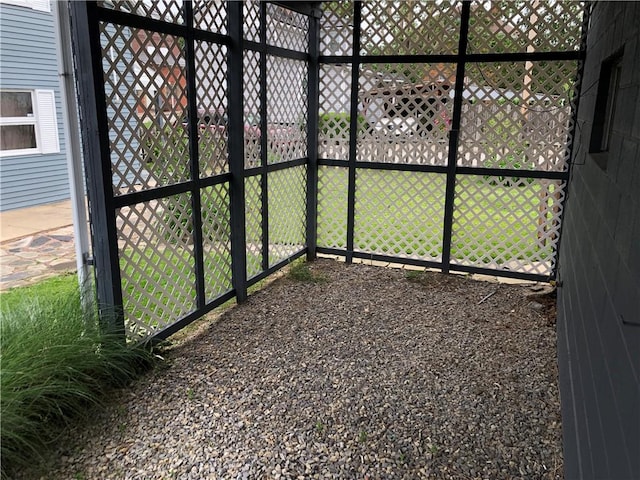 1 S Main St, Fairchance, PA 15437 - view of unfurnished sunroom