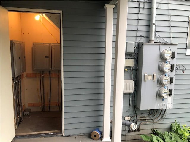 1 S Main St, Fairchance, PA 15437 - exterior view of electric panel and electric meter