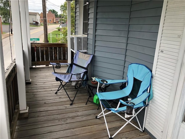 1 S Main St, Fairchance, PA 15437 - view of wooden porch