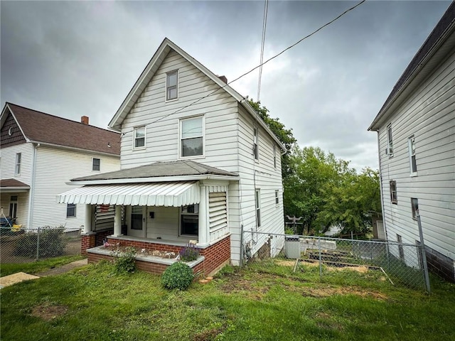 126 W Boyd Ave, City Of But Se, PA 16001 - back of property featuring central AC