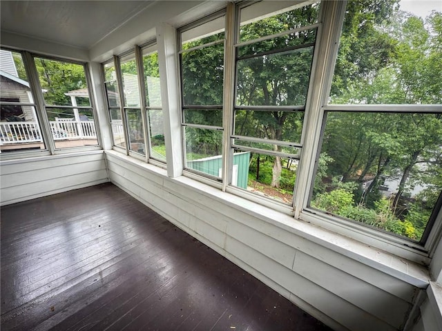 126 W Boyd Ave, City Of But Se, PA 16001 - unfurnished sunroom with hardwood / wood-style floors