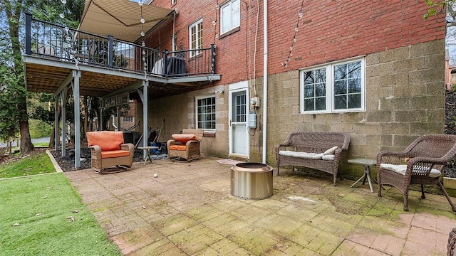 4720 Rolling Hills Rd, Whitehall, PA 15236 - view of patio / terrace with a deck