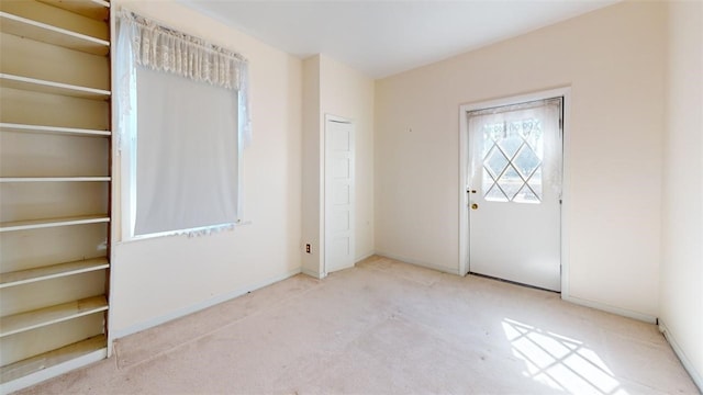2120 Delaware Ave, Swissvale, PA 15218 - carpeted entryway with baseboards
