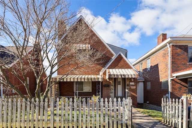2238 Lucina Ave, Overbrook, PA 15210 - view of front of property featuring brick siding and a chimney