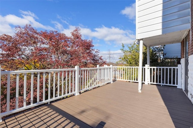 2238 Lucina Ave, Overbrook, PA 15210 - view of wooden deck