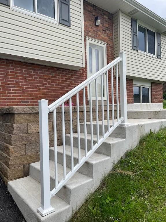 241 Willow Dr, Monroeville, PA 15146 - entrance to property with brick siding