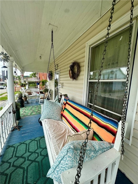 453 N W St, Waynsbrg/Frankln Twp, PA 15370 - view of wooden porch