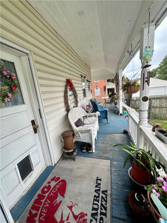 453 N W St, Waynsbrg/Frankln Twp, PA 15370 - view of porch