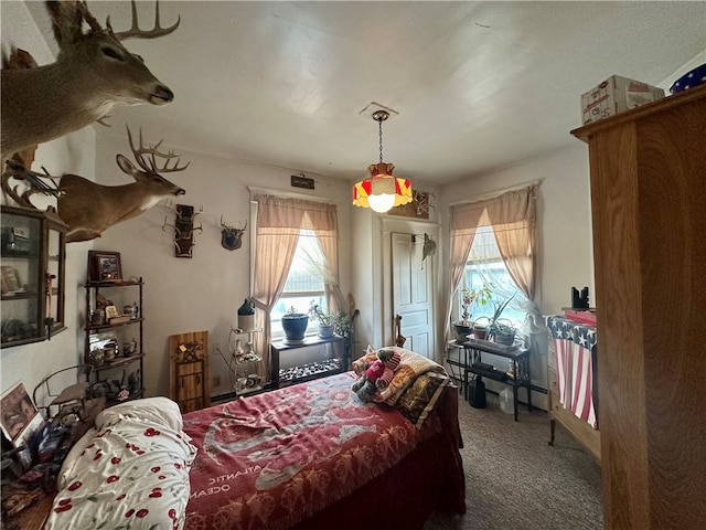 453 N W St, Waynsbrg/Frankln Twp, PA 15370 - carpeted bedroom featuring multiple windows