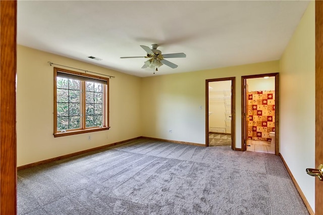 133 Ridgemont Dr, Cranberry Twp, PA 16066 - carpeted empty room featuring ceiling fan and baseboards