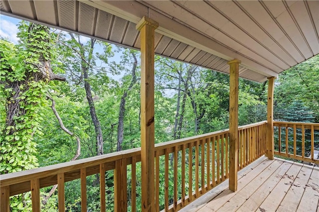 48 Glenmore Ave, West View, PA 15229 - view of wooden deck