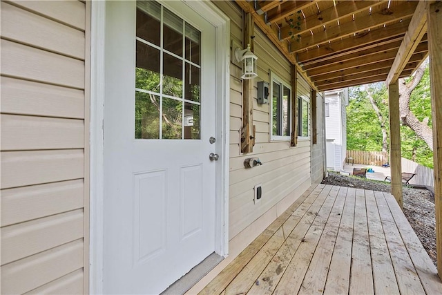 48 Glenmore Ave, West View, PA 15229 - view of wooden deck